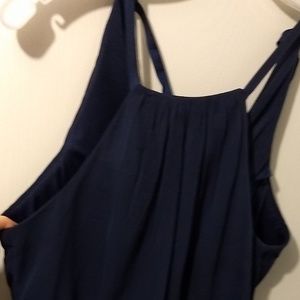David's Bridal Size 4 Marine Hi-low Dress